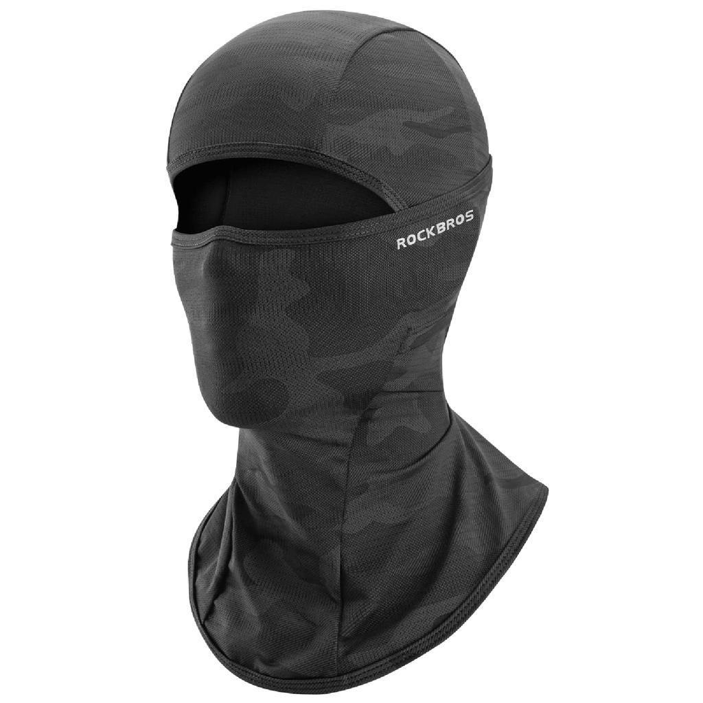 ROCKBROS Summer Cooling Face UV Sun Perfect for and Other Sports and Outdoor Activities Men's Balaclava, Cover, Protection, Protection, Breathable,