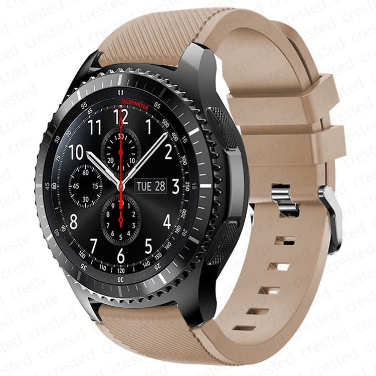 20 мм 22 мм ремешок для Samsung Galaxy Watch 4/6 classic/5 Pro/7 44 мм 40 мм Gear s3 силиконовый ремешок браслет Huawei watch GT/2/3 ремешок