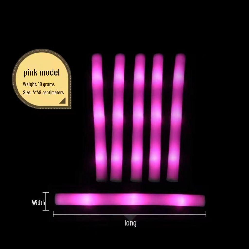 Seven-Color LED Foam Glow Stick for Concerts and Festivals