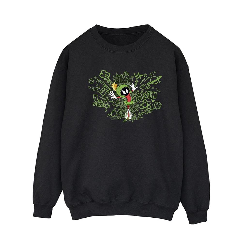 Looney Tunes Женская толстовка ACME Doodles с Марвином из мультфильма