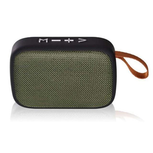 Fabric Speaker Bluetooth Wireless Connection Portable Outdoor Sports Audio Stereo Support Tf Card Can Search For Radio Stations Mini Bluetooth Speaker