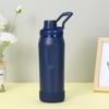Insulated Cup Handheld Travel Mug with Silicone Cover Space Bottle Portable Outdoor Sports Water Bottle