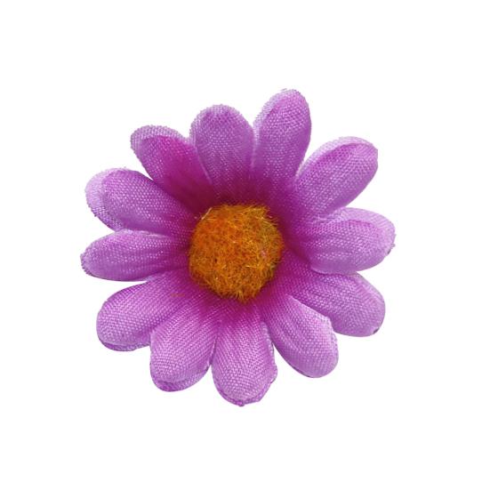 100 шт. искусственный цветок поддельные шелковые головки подсолнуха свадебный цветочный декор «сделай сам»