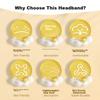 Li-Ning Children's Sports Headband, Girls' Sweat-Absorbing Band, Sweat-Stopping Headband, Sweat-Guiding Headband for Running, Basketball, And Badminto