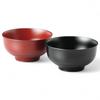 Set of 2 Lacquerware Made In J-kitchens Bowls, Hand-Painted, Japan, PID-529159