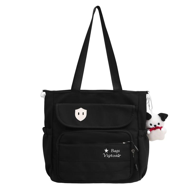 Женская сумка через плечо, нейлоновая сумка через плечо, студенческая сумка для занятий