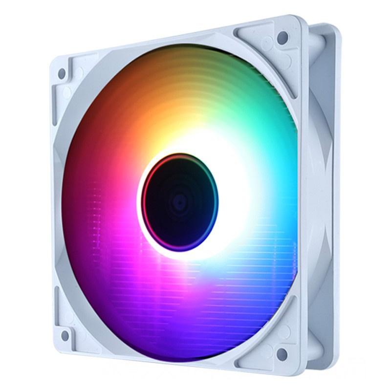 Вентилятор процессора 4Pin Pwm бесшумный вентилятор для корпуса 120 мм Infinite Mirror 5 В 3Pin материнская плата свет синхронизация вентилятор для корпуса кулера