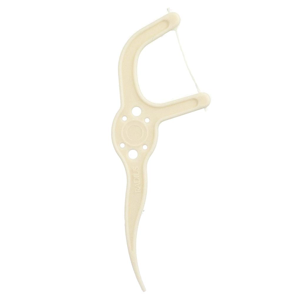 Ecoclean Зубочистки с зубной нитью™, Мятная перечная мята, Биоразлагаемые зубочистки с зубной нитью, 50