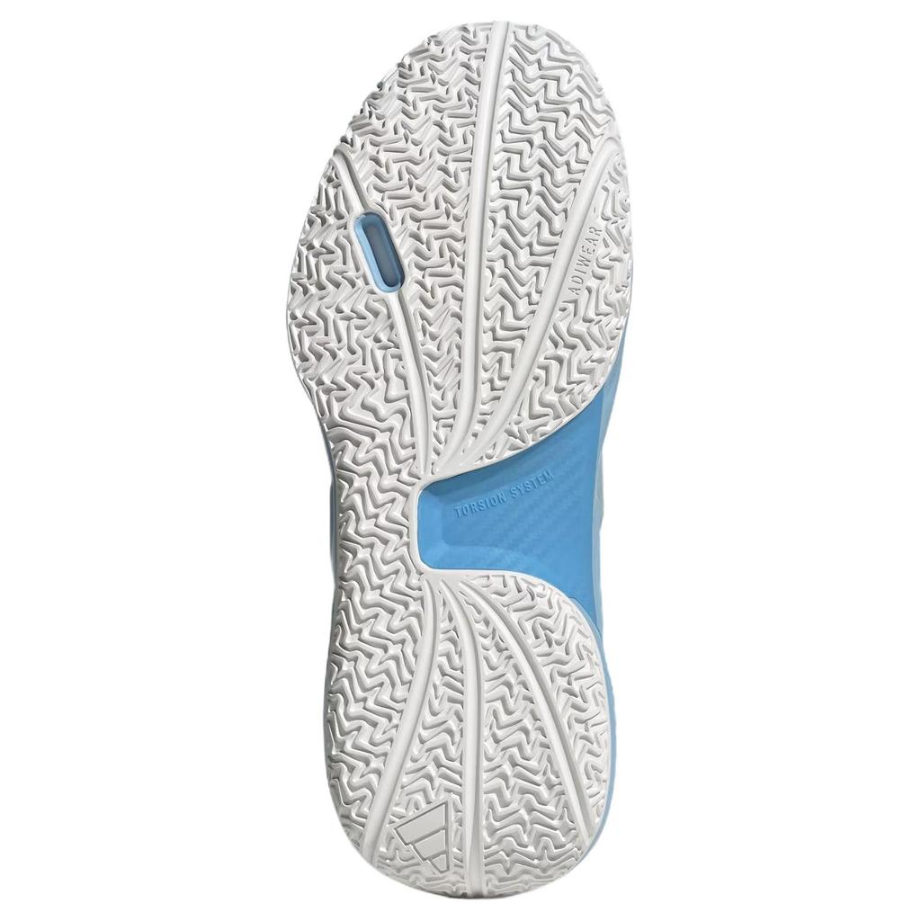 Adidas Xenoburst Versatile Comfortable Fabric Shock Absorbing Breathable Low Top Basketball Shoes Unisex Sneakers Light-Sky-Blue JR4375