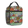 Bestselling The ORIGINAL Enchanted Tiki Room Collage Nautical Insulated Tote Middle School Food Storage Bag