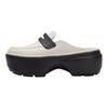 Crocs Мужские льняные черные кроссовки Stomp Loafer Cream 209937-1HR