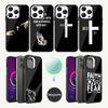 Чехол для телефона Иисус с цитатой из Христианской Библии Для iPhone 16,15,14,13,12,11,Plus,Pro,Max Mini Магнитная беспроводная зарядка Magsafe