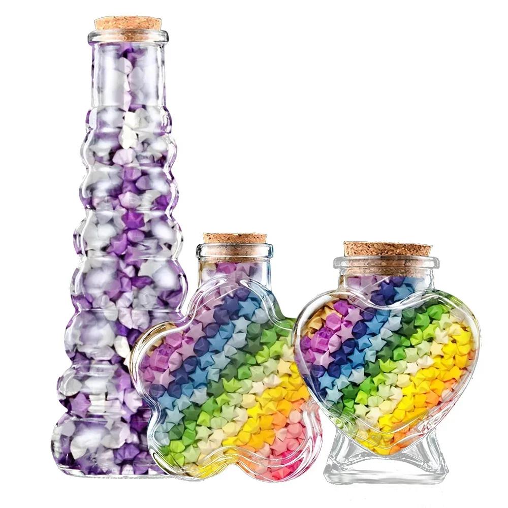 540 листов, полоски, складная бумага, оригами, звезды, бумага, красочная двухсторонняя счастливая звезда, оригами, дети, сделай сам, ручное искусство, домашний декор