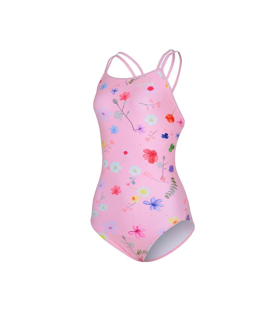 Женский слитный купальник Jeteseu с двумя лямками через плечо Flora Mirage Cr L9A0056
