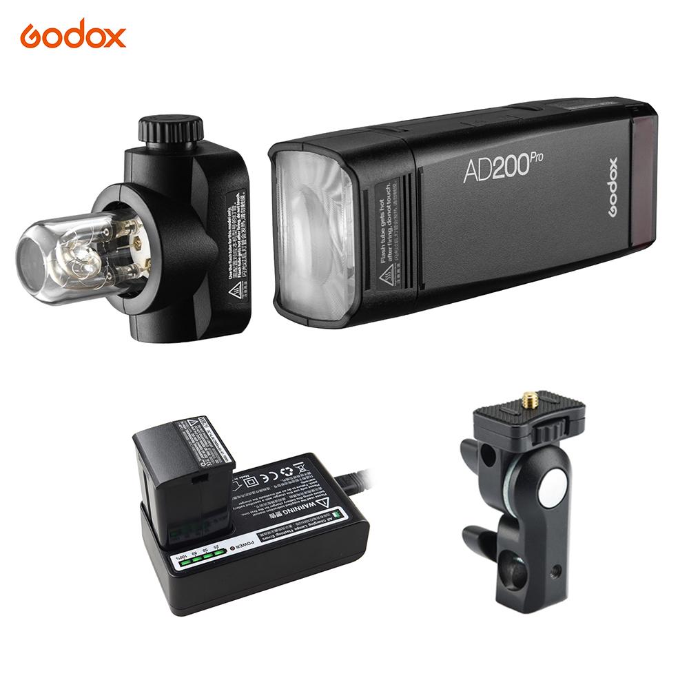 Godox AD200Pro Pocket Flash Portable Wireless TTL Flash with Changeable