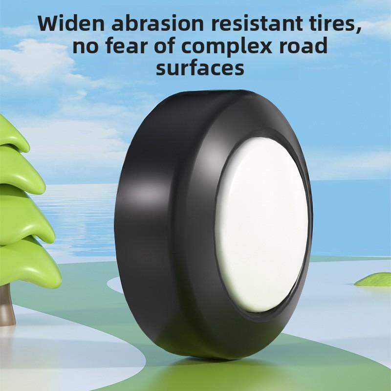 Детский автомобиль-каталка Peanut Twist, детский самокат-ходунок со звуком и светом, бесшумные колеса, игрушка для катания на улице, тренировка равновесия, подарок на день рождения