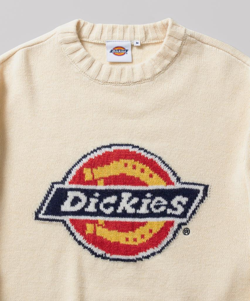 Dickies Свитер с логотипом-деревом, вязаный, кремовый