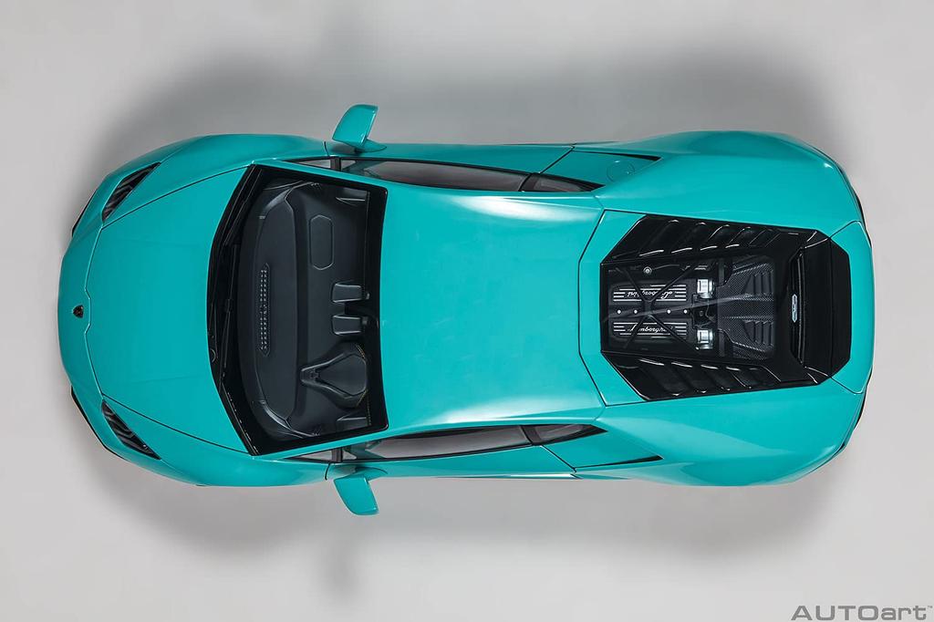 AUTOart Lamborghini Huracan EVO бирюзовый синий Готовый продукт 1/18