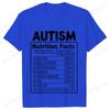 Женская одежда Футболка «Аутизм Питание» для женщин Футболки Месяц осведомленности об аутизме Цитата об аутизме Летние футболки Принятие Топы Y2k