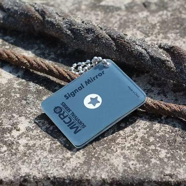 Многофункциональное сигнальное зеркало для выживания в походе на открытом воздухе