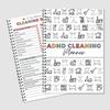 Paper Annual Cleaning Checklist Planner Content Is Clear Household Cleaning Schedule