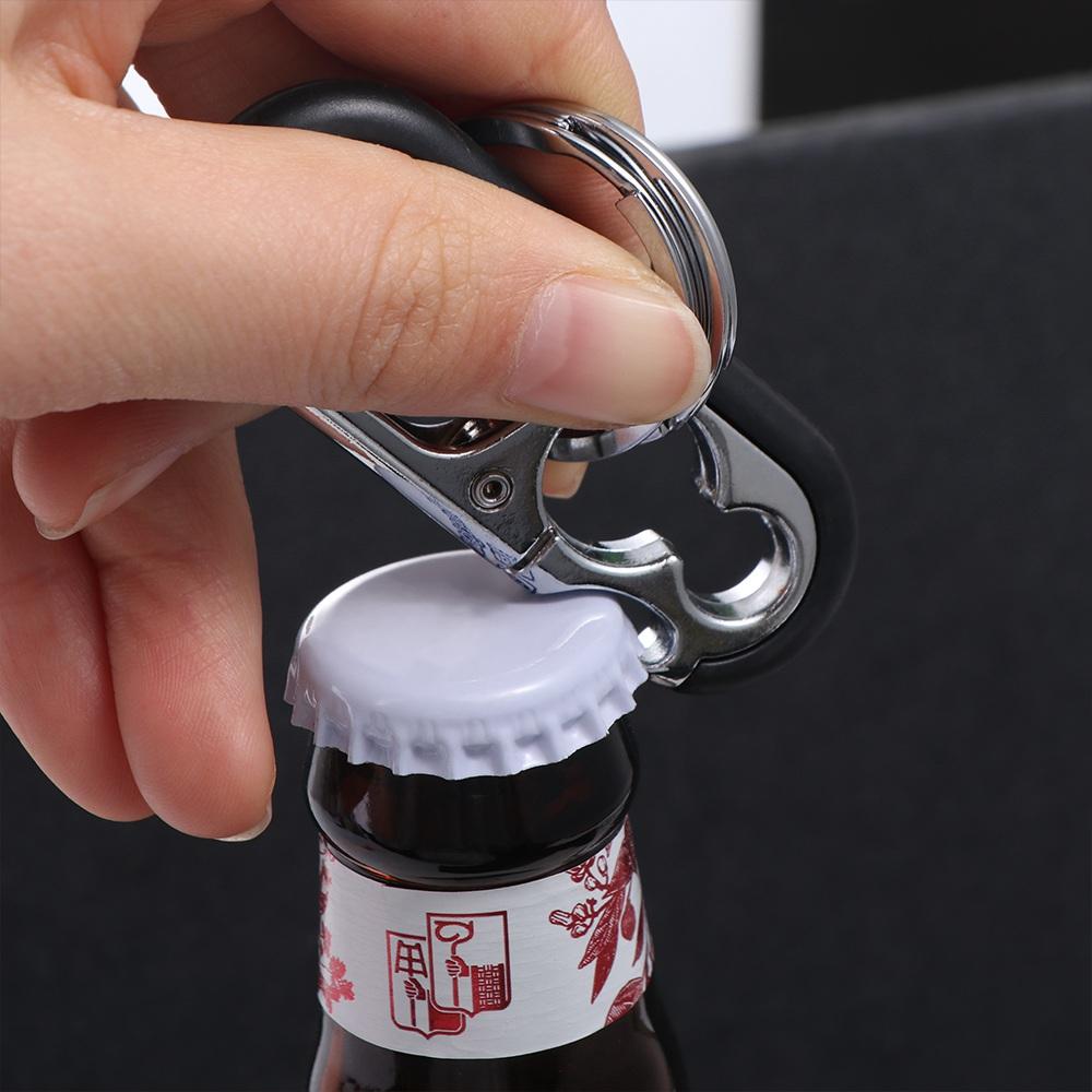 Key Buckle Waist Buckle Car Key Holder Bottle Opener Key Chain Car Keychain Double Ring Keychain