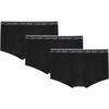Удобные трусы-боксеры с низкой посадкой, комплект из 3 пар мужского нижнего белья, черные NP2680O-UB1