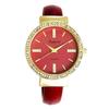 [Takeuchi Shoji] Wristwatch Rapole Leather Bangle Watch 158007 Women's Red