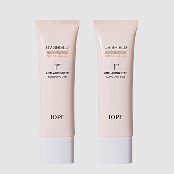 Iope UV Shield Tone Up Sun SPF 50+ PA++++ 50 мл (3 варианта)