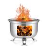 Portable Camping Stove Mini Backpacking Wood Burning Stove Survival Alcohol Burner Charcoal Grill