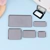 1/2/3/4/6Pcs Empty Eyeshadow Tin Pans Makeup Palettes Empty Square Palette Aluminum Cases Pans For Powder