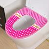 1Pcs Washable Winter Warm Toilet Seat Cover Closestool Mat Bathroom Accessories Soft O-shape Toilet Seat Pad KTY