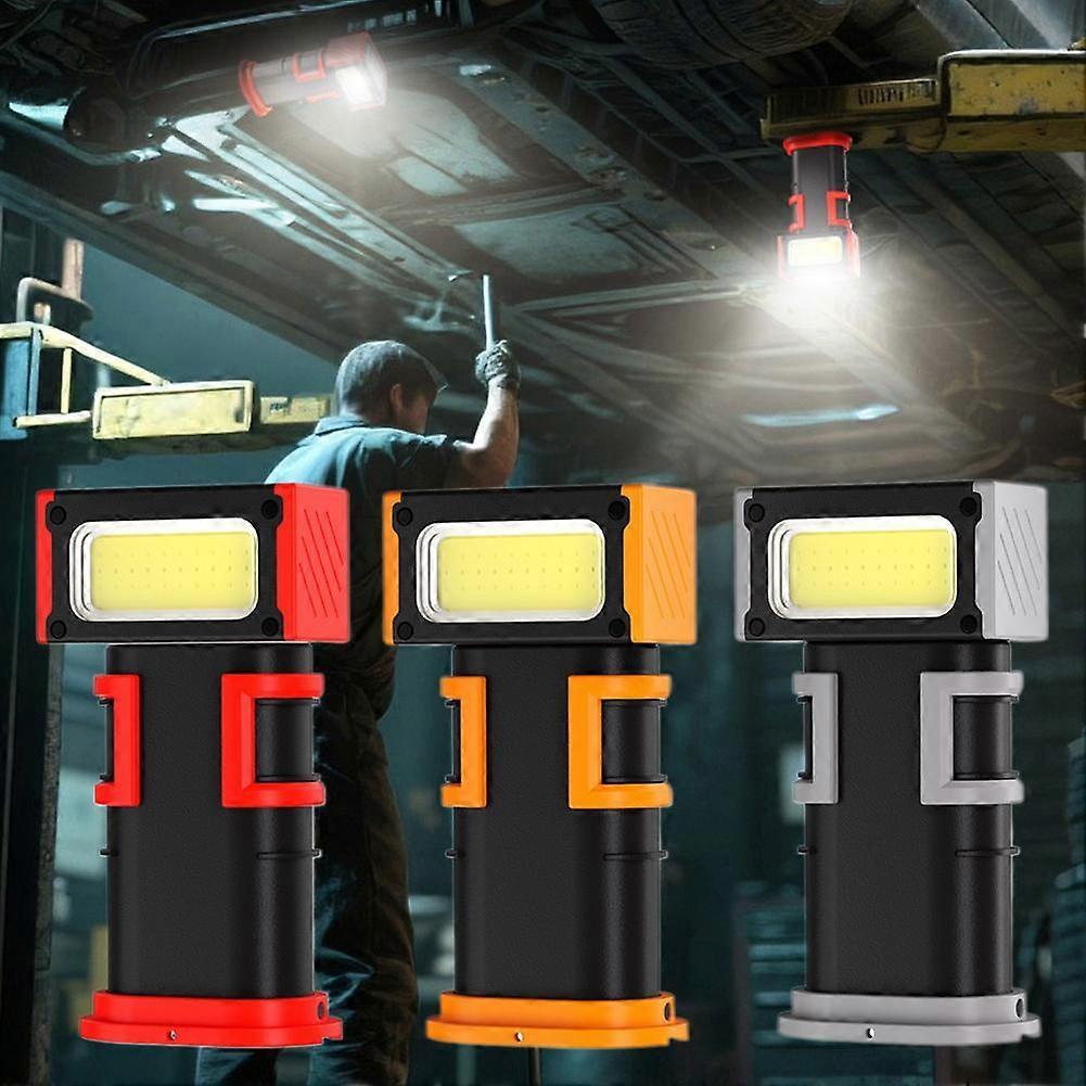 Magnetic Auto Repair Work Light Rechargable Digital Battery Indicator