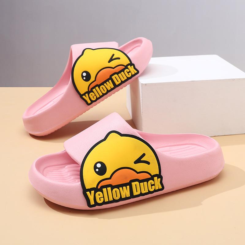 Летние Милые Удобные Детские Тапочки Для Мальчиков И Девочек С Нескользящей Мягкой Подошвой из ЭВА