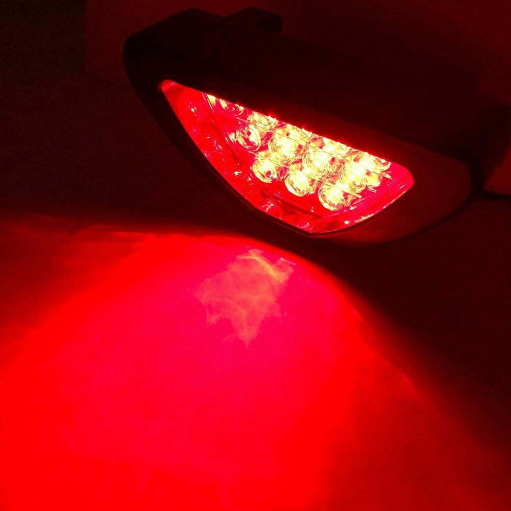 12V Треугольный светодиодный автомобильный стоп-сигнал заднего хода Предупреждение о столкновении Автомобильный Автомобильный L A6Q0