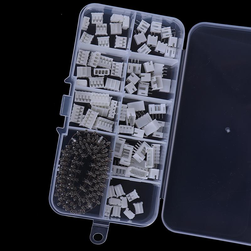 230Pcs Ph2.0 2P 3P 4 Pin 2.0Mm Pitch Terminal Kit Pin Header Jst Connector