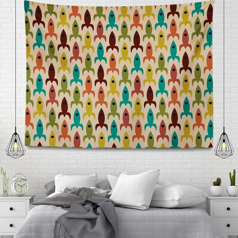 Гобелен для гостиной в офисе, простая геометрическая декоративная подвесная ткань, гобелен для украшения стен дома