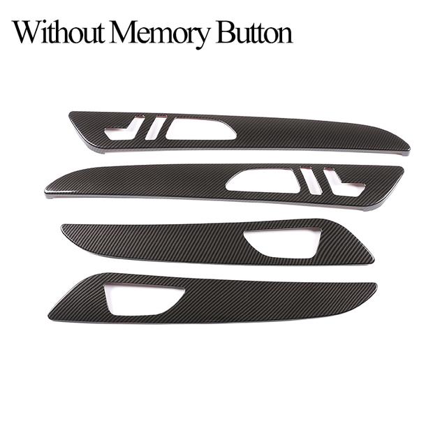 Для Mercedes benz ML GLE GL Class GLS320 400 2012- Автомобиль ABS Черный Внутренняя отделка двери Панель Накладка