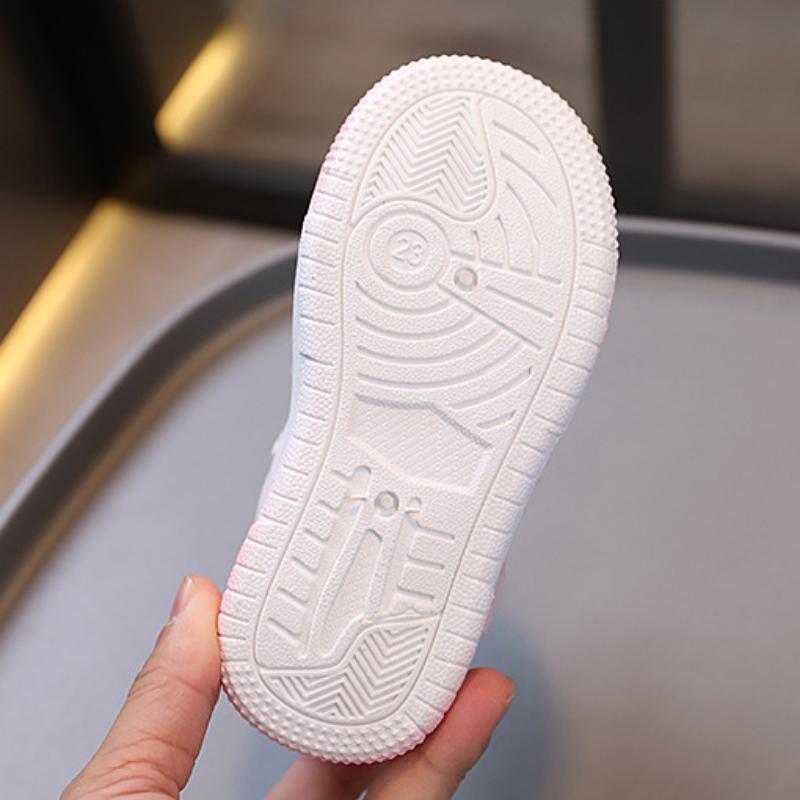 Новые кроссовки для мальчиков и девочек в университетском стиле, удобные износостойкие повседневные туфли с мягкой подошвой на липучках