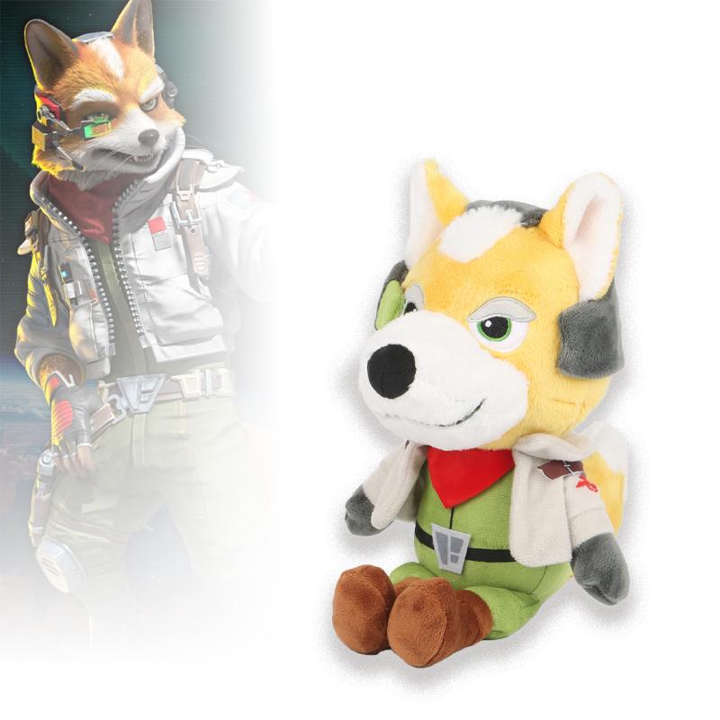 Hot Star Fox Plushie Exquisite McCloud Cartoon Game Fox Character Roles Toy Fan Collection Decoration Festival Gifts For Friends