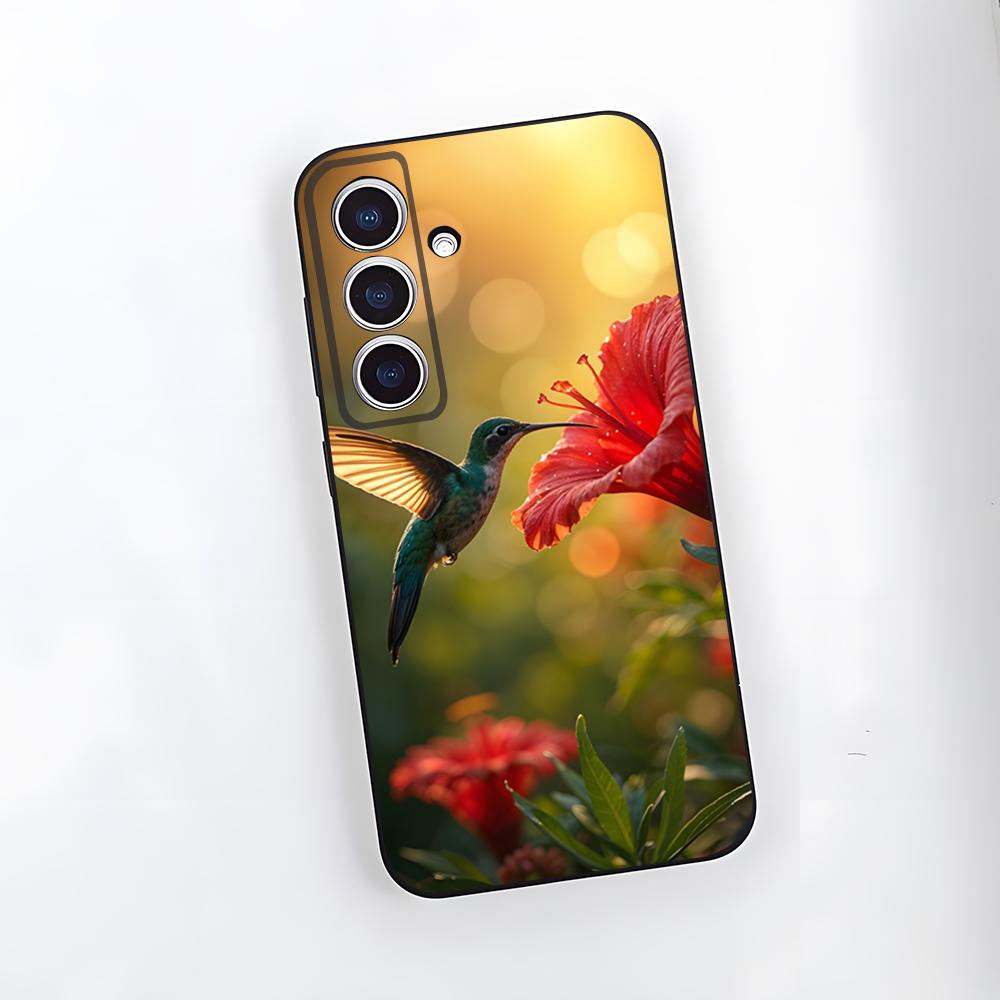 Hummingbird Phone Case For Samsung S26 S25 Plus S20 S20 Plus S22 Ultra S23 FE S21 Plus S21 Ultra Soft Cover