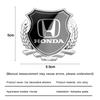 3D Metal Car Stickers Trunk Window Side Emblem Badge Decor Label for Honda Civic, Accord, Jazz, Fit, CR-V, HR-V, XR-V, Etc.
