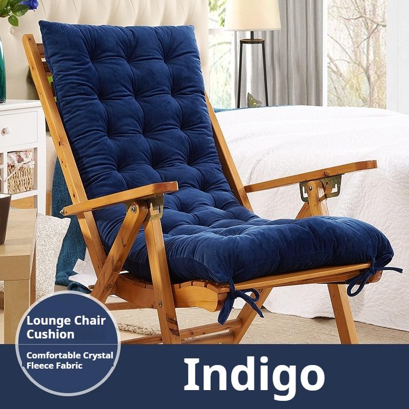 Утолщенная подушка для шезлонга, подушка для ленивого кресла, подушка для пляжного кресла, складная, двусторонняя, удобная и дышащая