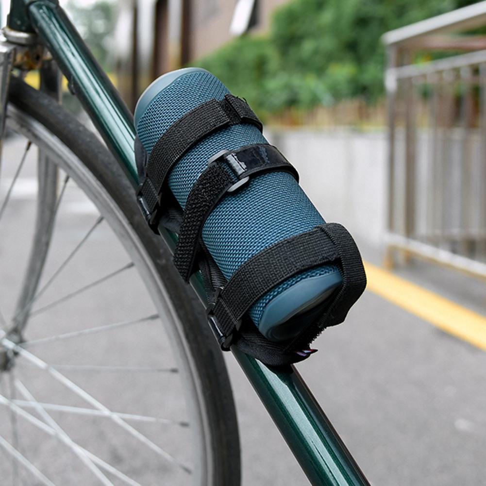 Speaker Fixed Strap Nylon Bicycle Kettle Cage Anti Slip Diameter 1.5-3.5inch Equipment for JBL Bluetooth-compatible Speakers