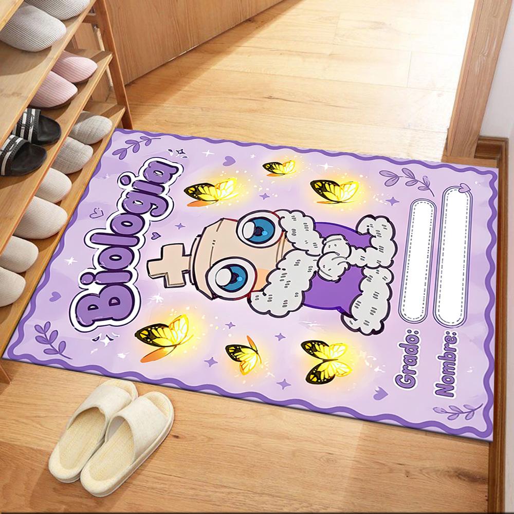 Digital Circus Floor Rug Office Rug Design for Balcony Bedrooms Playrooms Decorate room Anti-slip Rug Decorate Offices Best for Christmas