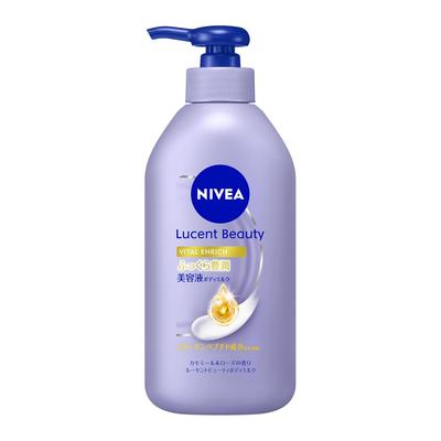 Nivea Lucent Beauty Vital Enrich Увлажняющее молочко-крем для тела с эффектом наполнения и питания 330 г