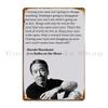 Haruki Murakami Quote Metal Sign Design Wall Decor Print Bar Garage Tin Sign Poster