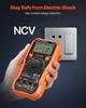 Digital Multimeter, 6000-Count TRMS DC/AC Voltmeter Current Tester, Professional NCV Multimeter for Current Voltage Resistance Capacitance Duty-Cycle