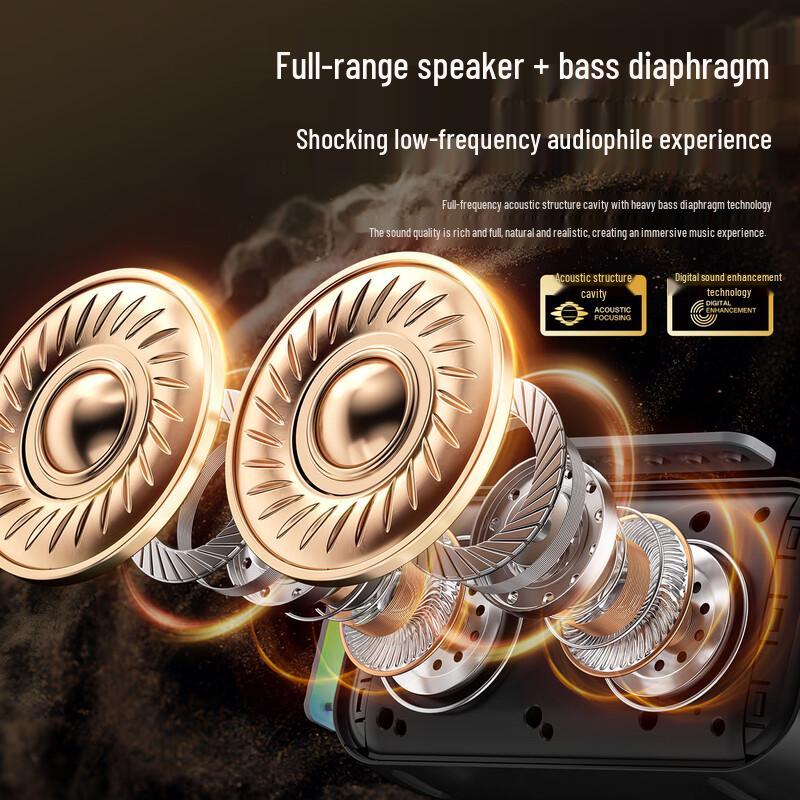 Newmine Portable Bluetooth Speaker CN plug (adapter included)