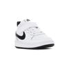 Nike Кроссовки Court Borough Low 2 TD белые черные детские BQ5453-104